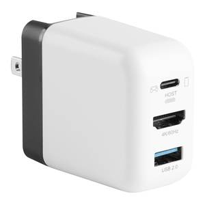 Station d'accueil Powerdock 65 pour Nintendo SWITCH 2, accessoire de jeu vidéo en noir et blanc SF ACC0105 - Product Image 1