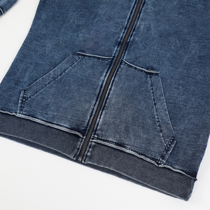 เสื้อฮู้ดเชนิลล์สีชมพูแซลมอนแบบยูนิเซ็กซ์ กระเป๋าแบบจิงโจ้ สไตล์สตรีทแวร์ สำหรับฤดูหนาว ผลิตจากผ้าออร์แกนิค 100% - Product Image 4