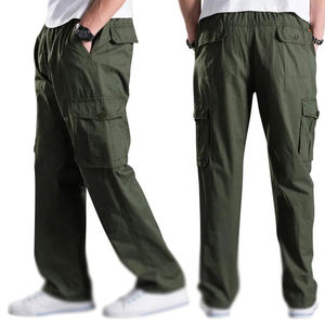 Pantalones Cargo informales de alta calidad para hombre, cierre de botón, pantalones Cargo de estilo de bolsillo transpirables de alta calidad para hombre - Product Image 6