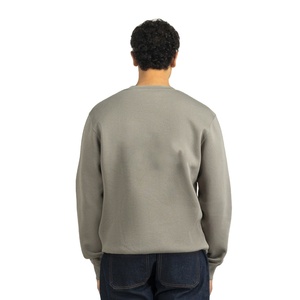 Sweat-shirt streetwear pour homme, 240g, coton molletonné, épais, col rond, hiver, service OEM écologique - Product Image 4