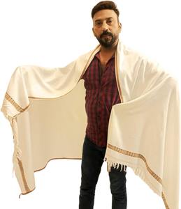 Chal de Cachemira de lana ligero de calidad de exportación para hombres 2025 Nueva edición de invierno chales de longitud larga ecológicos para hombres - Product Image 3