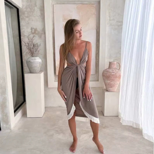 Multi Way Wrap Beach Dresses - 2025 New Style, Plus Size