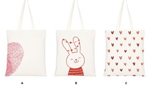 Grand fourre-tout en toile organique vierge, sac de plage en coton avec poignée en corde, sac de transport en toile de coton - Product Image 2