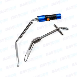 Écarteur osseux chirurgical orthopédique Fukuda pour exposition de la cavité glénoïde, instruments d'arthroplastie de l'épaule en acier inoxydable allemand - Product Image 6