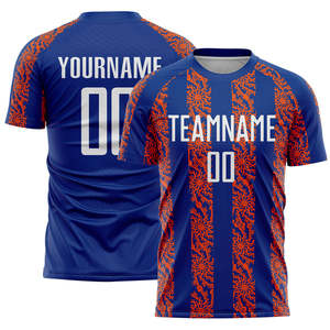 เสื้อฟุตบอลคอกลมแบบเบาพิเศษ สั่งทำได้ พร้อมลายซับลิเมชั่น ชุดฟุตบอลแห้งเร็ว ระบายอากาศดี เหมาะสำหรับทีมกีฬา สำหรับผู้ใหญ่ทุกเพศ - Product Image 5