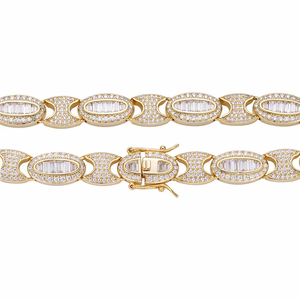 <b>Top</b> Quality Iced Out Hip Hop Cuban Link Diamond <b>Chain</b> GRA Certified Fine Jewelry 18k White <b>Gold</b> Diamond Cuban <b>Chain</b> for Men - Product Image 6