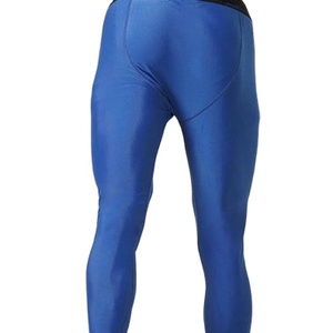 Collants de compression pour hommes en polyester et élasthanne, légers, extensibles, pour la gym, anti-transpiration, respirants, fitness - Product Image 6