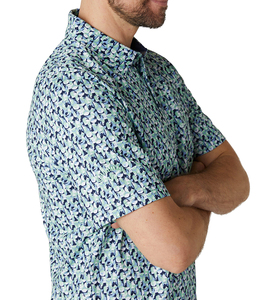 Camiseta de Golf Unisex Personalizada de Talla Grande, 90% Poliéster, 10% Elastano, Jersey de Secado Rápido, Transpirable, Uniforme de Trabajo Deportivo con Logotipo Personalizado - Product Image 5