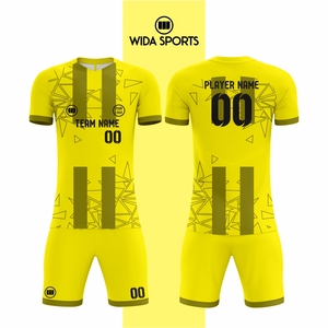 Uniformes de Fútbol de Malla de Poliéster, Impresión por Sublimación, Ropa Deportiva para Hombre y Mujer, Conjuntos de Uniformes de Fútbol Personalizados - Product Image 2