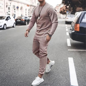 OEM Sur mesure Écologique Grande taille Ensemble de jogging et de sport pour homme 100% Coton Sans couture Anti-plis Coupe-vent Séchage rapide Hiver - Product Image 2