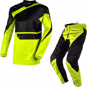 Conjunto de Camiseta y Pantalón de Motocross Unisex de Talla Grande, Diseño Personalizado al por Mayor, Logotipo de Automovilismo, Ropa Deportiva Transpirable de Secado Rápido - Product Image 6