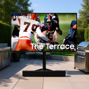 Televisor Inteligente para Exteriores de 85 Pulgadas con 4K Ultra Brillante, Compatibilidad con Luz Solar IP56, Barra de Sonido para Exteriores de 3.0ch 5.1ch para Uso en la Cocina - Product Image 3