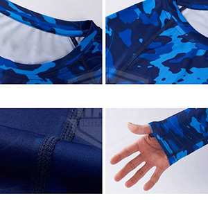 Camisa de Pesca de Manga Larga para Hombre, Talla Grande, Transpirable, con Protección UV y Bolsillo, Personalizable - Product Image 6