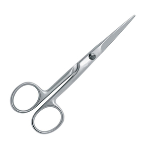 4 Inches Barber Mustache <b>Scissors</b> Polish Finish Sharp Durable Blades Right Handed Beauty <b>Beard</b> <b>Scissors</b> - Product Image 5