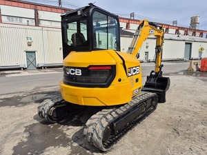 Nouvelle mini-excavatrice JCB 55Z-1 abordable avec cabine ROPS fermée, entièrement entretenue, prête à l'emploi et prête à être expédiée - Product Image 6