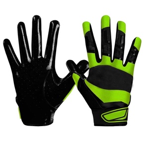 Gants d'amélioration des performances de football américain pour jeunes et adultes Super Tacky Grip Quality Leather Ultimate Receiver Gloves Experience - Product Image 3