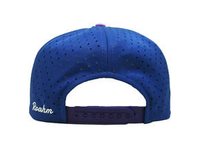 Casquettes de sport unisexes à laser à profil haut conception de logo personnalisé 7 panneaux de chapeaux de sport perforés en plein air brodés en 3D OEM - Product Image 5