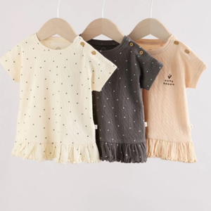 Camiseta sin Mangas Unisex para Bebés y Niños Pequeños, Algodón Suave, Transpirable, Ecológica, Proveedor de Fábrica OEM al por Mayor - Product Image 5