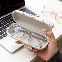 Étui à lunettes rigide pour enfants, motif animaux de dessin animé mignons, vente en gros, logo personnalisé, protection pour lunettes