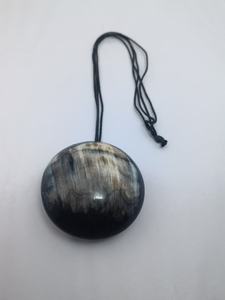 Auténtico collar de cuerno de búfalo con cuentas elegante joyería de fiesta ecológica de lujo para mujer - Product Image 3