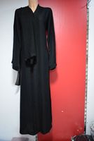 Abaya marocaine élégante, robe en tissu traditionnel, accessoire de mode, Moroccansoul, impression par décharge, Maroc