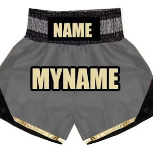 กางเกงขาสั้น MMA สำหรับผู้ชายชุดออกกำลังกายขาสั้นยอดนิยมพร้อมโลโก้/สีแบบกำหนดเอง - Product Image 6