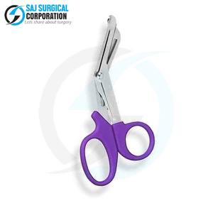 กรรไกรอเนกประสงค์สแตนเลสมีขอบหยักสำหรับสิ่งทอเครื่องหนังและงานประดิษฐ์ทำด้วยตัวเอง - Product Image 5