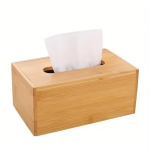 Caja de pañuelos de madera para el hogar, oficina, restaurante, de alta calidad, hecha a mano, nueva funda para caja de pañuelos en venta - Product Image 4