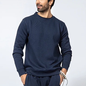 Sudadera extragrande personalizada de moda de invierno para hombre, ropa de calle antibolitas con cuello redondo, nueva Camisa cómoda informal con cuello redondo - Product Image 5