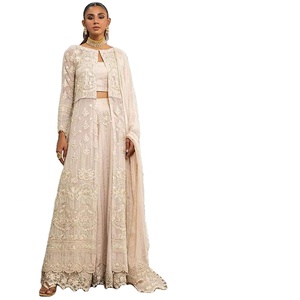 Costume indien de styliste Bollywood Salwar Kameez, robe de mariage, tissu, Collection Eid, vente, 2023 - Product Image 1