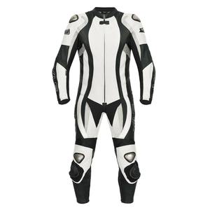 Combinaison de course de moto en cuir de vachette confortable et personnalisable grande taille imperméable coupe-vent Protection UV vêtements de sport pour le corps - Product Image 5