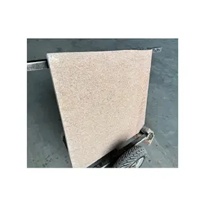 Talep üzerine yüksek fildişi kum alevli granit levha hem iç hem de dış kullanım için uygun hindistan