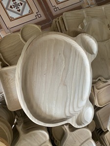 Vente chaude ensemble de plateaux en bois d'acacia-plateaux de service-prêt à charger - Product Image 5