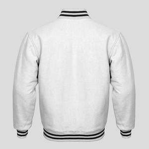 เสื้อแจ็กเก็ตเบสบอลวิทยาลัยสำหรับผู้ชายเสื้อแจ็กเก็ตทีมโรงเรียนปักแบบเย็บต่อกันทำจากโพลีเอสเตอร์และผ้าฝ้ายผสม - Product Image 2
