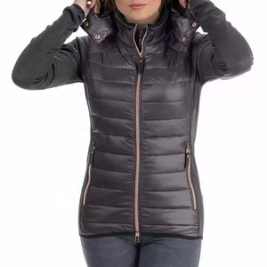 Chaqueta acolchada Ecuestre para mujer, abrigo de competición, para montar a caballo, Invierno - Product Image 2