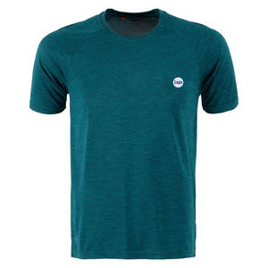 T-shirts grande taille pour hommes, imprimés sur mesure par OEM, sports d'entraînement d'été, vêtements promotionnels, séchage rapide, respirants, fabriqués en polyester du Bangladesh - Product Image 2