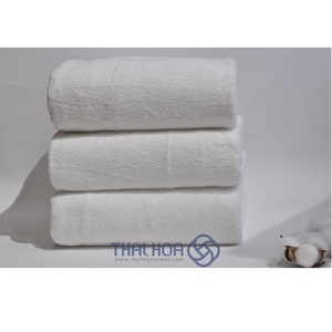 ผ้าเช็ดตัวผ้าฝ้าย100% คุณภาพสูงขนาด70*132ซม. นุ่มแห้งเร็วกำหนดโลโก้เอง MOQ ต่ำสำหรับบ้านโรงแรมของขวัญถักด้วยมือ - Product Image 4