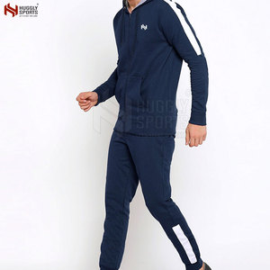 Chándal de algodón 100% de gran calidad para hombre para correr, ropa informal con logotipo personalizado, el mejor precio, patrón sólido de invierno - Product Image 5