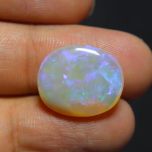 11.00 Carat Natural Australian <b>Opal</b> Cabochon Australian <b>Blue</b> Fire <b>Opal</b> Crystal <b>Opal</b> Jewelry Making Loose Gemstone - Product Image 2