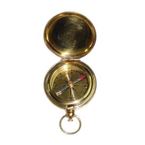 Brújula de latón de bolsillo portátil de alta calidad, artículo direccional de supervivencia para senderismo al aire libre, producto estándar superior, artículo de lujo al por mayor - Product Image 1