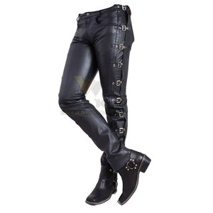 Dernier style de pantalons en cuir pour hommes à vendre Pantalons en cuir pour hommes de la meilleure qualité à bas prix - Product Image 3