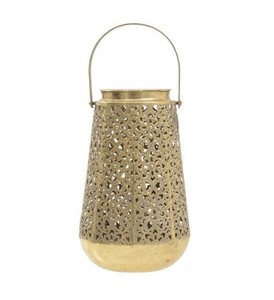 Support votif de lampe à thé en métal de conception personnalisée avec plateau fabricant de décoration personnalisée support de lampe à thé en métal en fer - Product Image 1