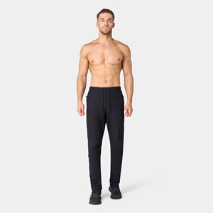 Jogger Pants Custom Logo Polyester/Cotton Casual Mid Breathable <b>Drawstring</b> Closure Sportswear Fitness Streetwear Men's Gym - Product Image 2