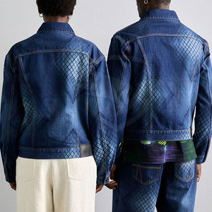 Latest Style New Arrival Customized Color Unisex Jeans <b>Jacket</b> Cotton Polyester Wholesale Unisex Jeans <b>Jacket</b> - Product Image 3