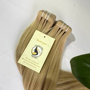 Extension de cheveux humains Remy, qualité européenne, bruts, non traités, Super Double dessin, 100% vierges, qualité supérieure, 12a - Product Image 6