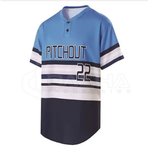 Maillot de baseball personnalisable de haute qualité pour jeunes, design respirant, logo d'équipe, vente en gros OEM, faible MOQ - Product Image 3