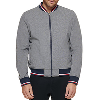 Blousons universitaires élégants pour hommes, coupe-vent et imperméables, design décontracté pour l'hiver, service OEM, personnalisation du nom de marque, personnalisation du tissu