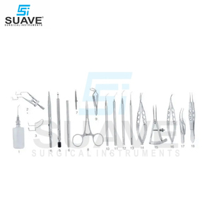 Juego de Instrumentos Quirúrgicos Oftálmicos Micro Eye, Diseño de Logotipo Personalizado, Juego de Instrumentos Oftálmicos de SUAVE SURGICAL INSTRUMENTS - Product Image 6
