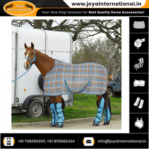 Smart Indian Fabricant Vente en gros de tapis en molleton de cheval gris pour l'hiver - Product Image 6