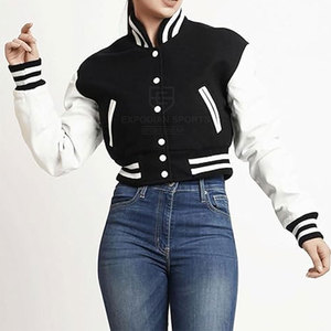 Chaqueta Universitaria de Invierno de Marca Propia, 100% Algodón, Ecológica, Transpirable, de Alta Calidad, en Grandes Cantidades, la Más Popular - Product Image 2